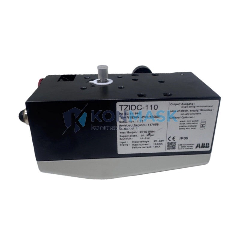 ABB TZIDC-110 TZIDC Series - Technical Label and Specifications