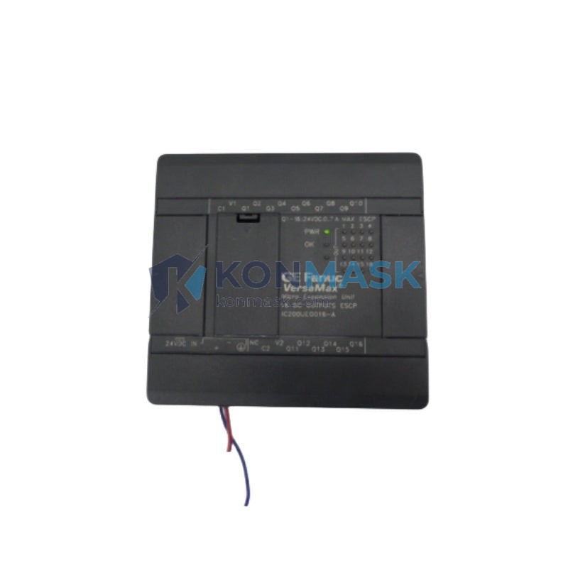 GE IC200UEO116-A GE Fanuc VersaMax Micro - Front Panel and Connectivity View