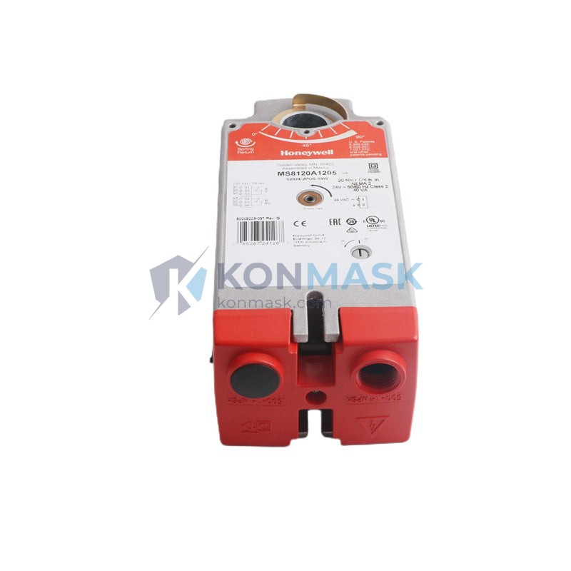 Honeywell MS8120A1205 S2024-2POS-SW2 - Front Panel and Connectivity View