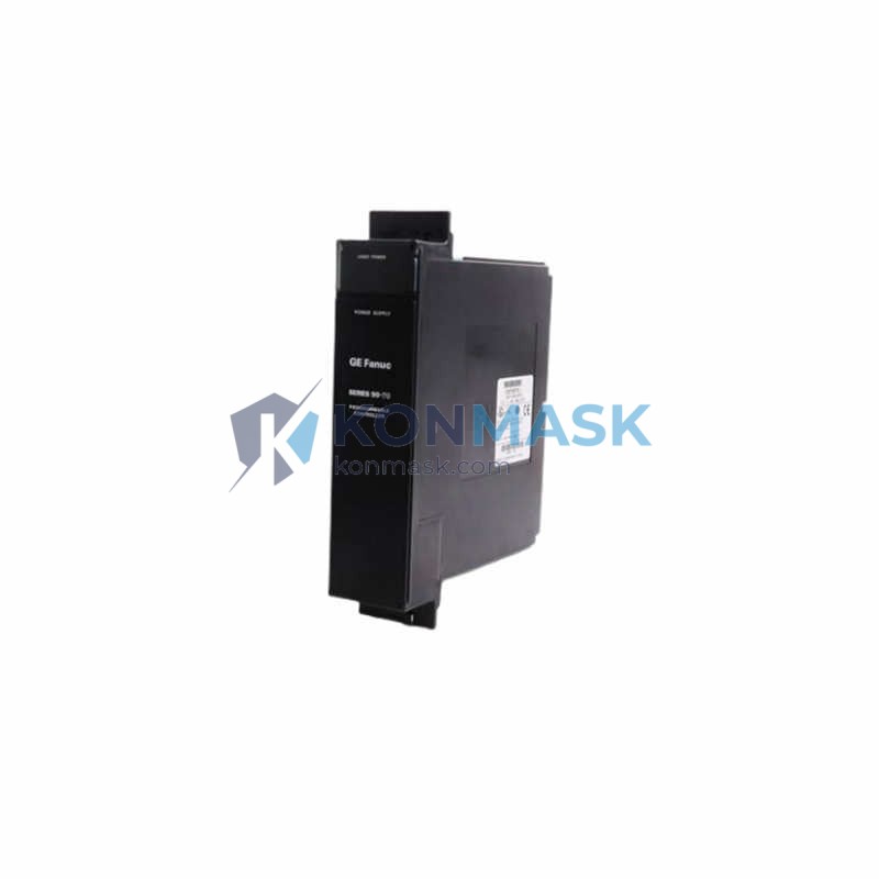 General Electric IC697PWR724 Series 90-70 PLC - Front Panel and Connectivity View