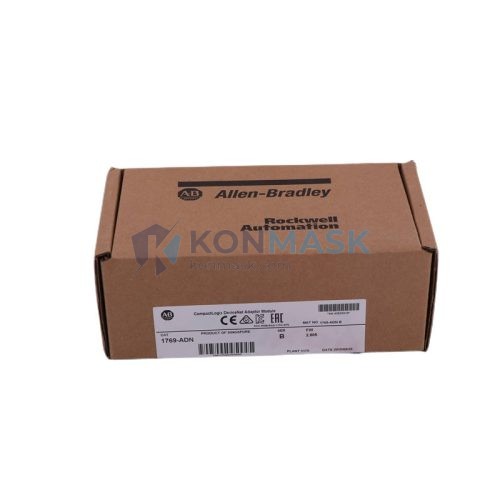 Allen-Bradley 1769-ADN CompactLogix - Front Panel and Connectivity View