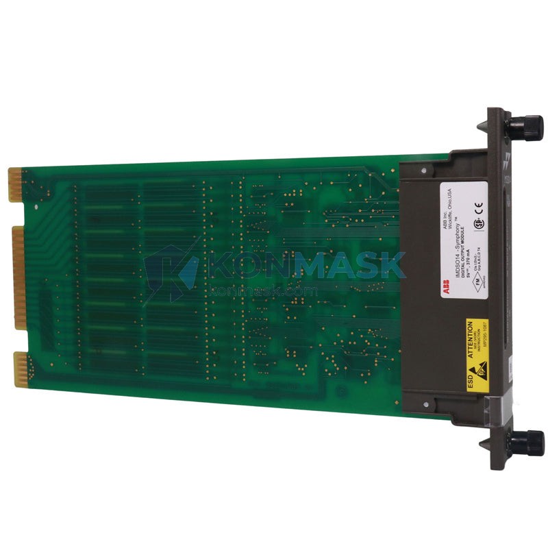 ABB IMDSO14 - Front Panel and Connectivity View