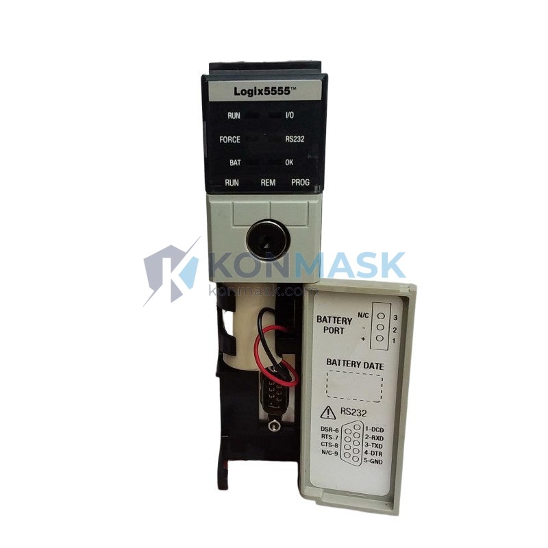 Allen-Bradley 1756-L55M23 Allen-Bradley ControlLogix (1756) - Front Panel and Connectivity View