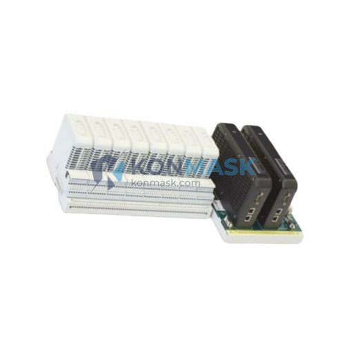 Emerson 8515-BI-PN-07 Bristol ControlWave RTU I/O Module - Front Panel and Connectivity View