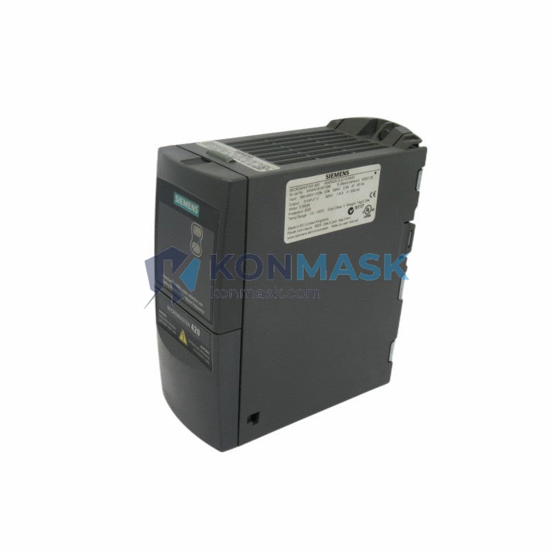 SIEMENS 6SE6440-2UD17-5AA1 - Front Panel and Connectivity View
