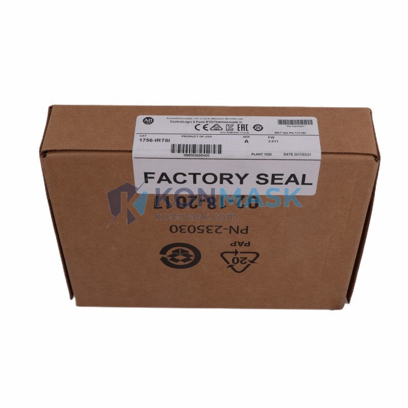 Allen-Bradley 1756-IRT8I ControlLogix 1756 - Technical Label and Specifications