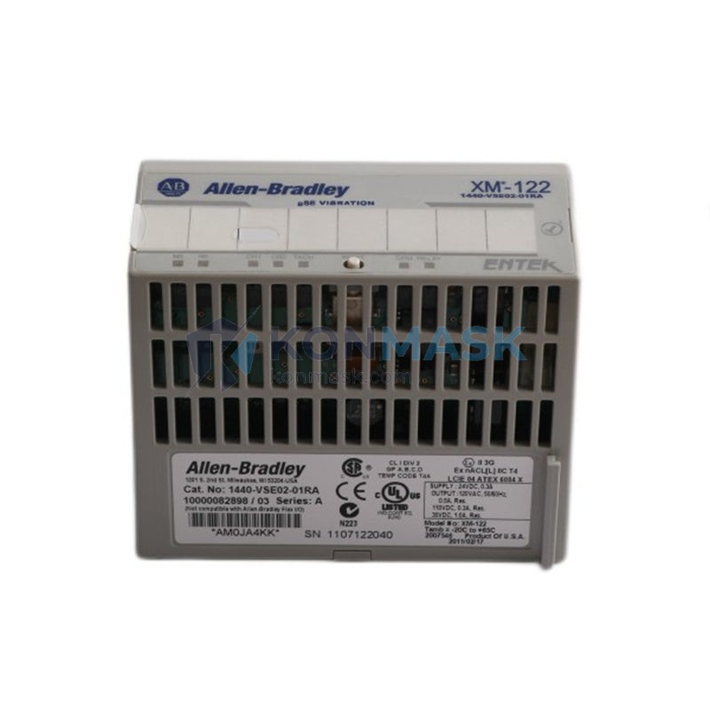 Allen-Bradley 1440-VSE02-01RA Dynamix 1440 - Technical Label and Specifications