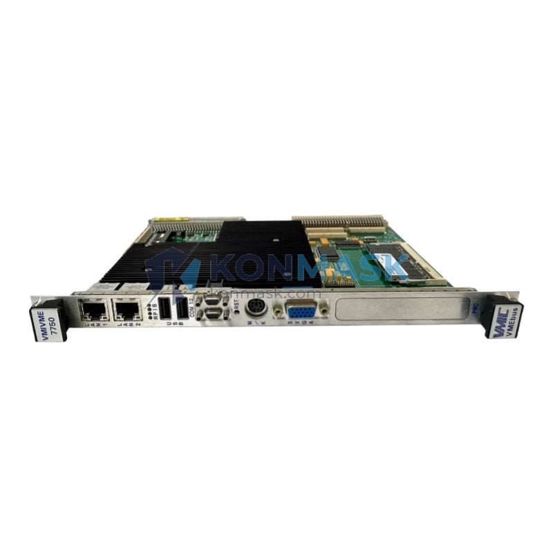 GE Intelligent Platforms VMIVME-7750-746000 - Front Panel and Connectivity View