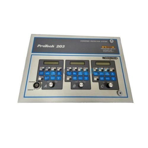 WOODWARD 5453-203 - Front Panel and Connectivity View