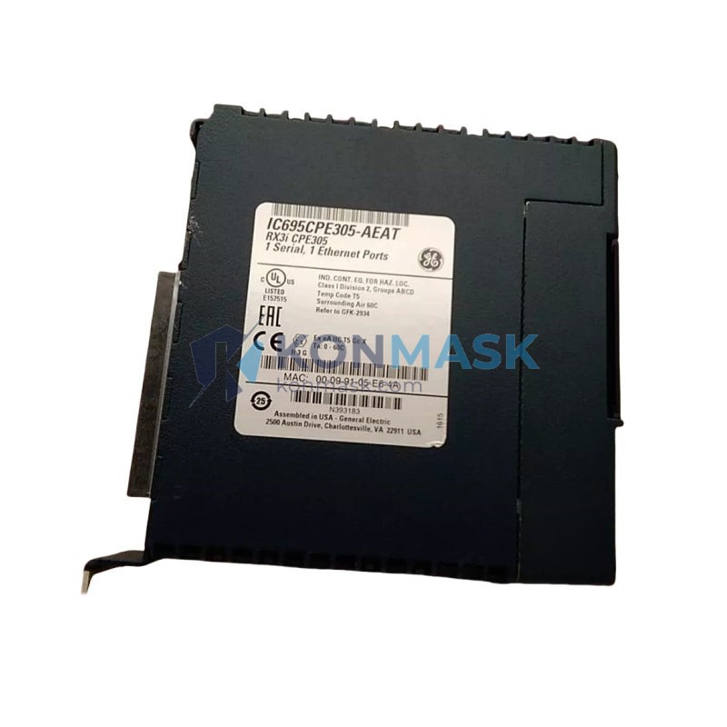 EMERSON IC695CPE330-AFAT PACSystems RX3i (IC695 Series) - Front Panel and Connectivity View