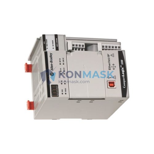Allen-Bradley 5069-L380ERM CompactLogix 5380 - Front Panel and Connectivity View