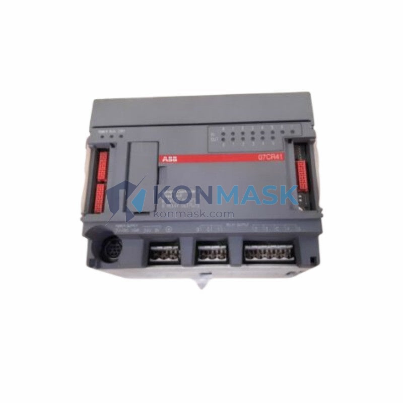 ABB 07CR41 1SBP260020R1001 - Front Panel and Connectivity View