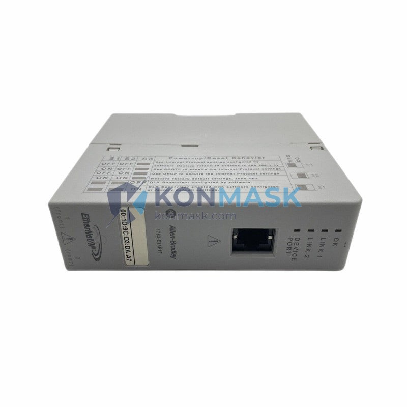 Allen-Bradley 1783-ETAP1F - Front Panel and Connectivity View