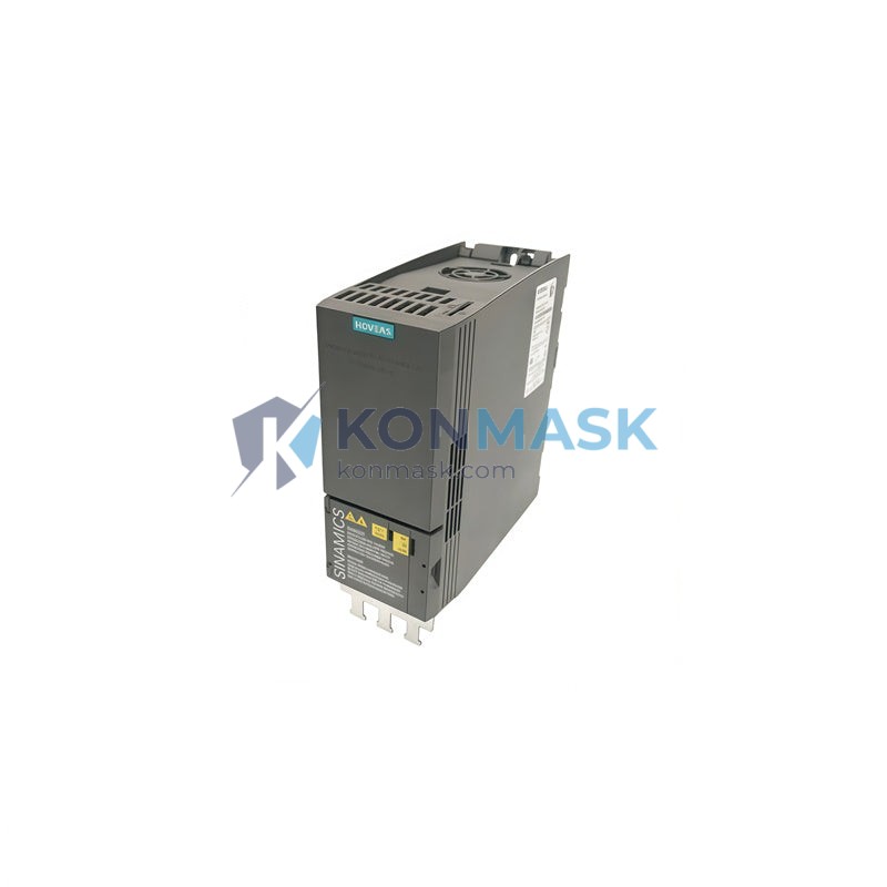 SIEMENS 6SL3210-1KE11-8AF2 SINAMICS G120C - Front Panel and Connectivity View
