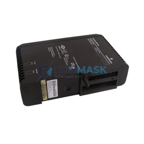 EMERSON KJ2003X1-BB1 12P3439X012 DeltaV™ MD Plus Controller - Front Panel and Connectivity View