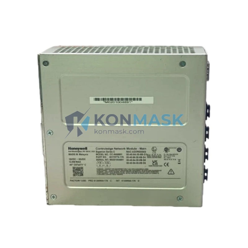 Honeywell CC-INWE01 - Technical Label and Specifications
