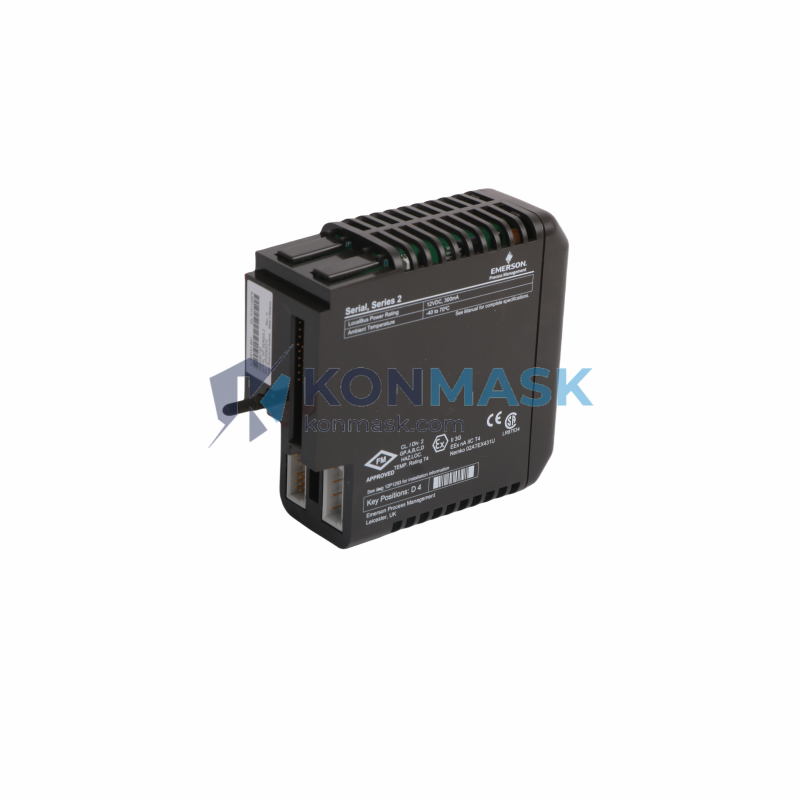 EMERSON KJ3241X1-BA1-12P2506X072 - Front Panel and Connectivity View