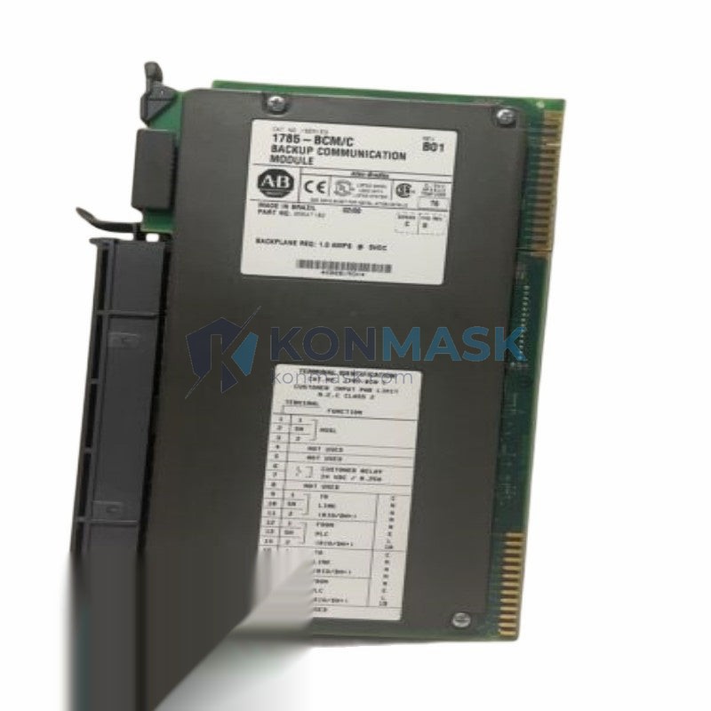 Allen-Bradley 1785-BCM/C - Front Panel and Connectivity View