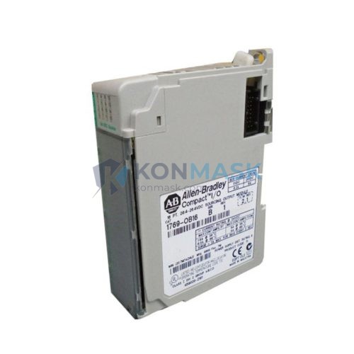 Allen-Bradley 1769-OV16 - Front Panel and Connectivity View