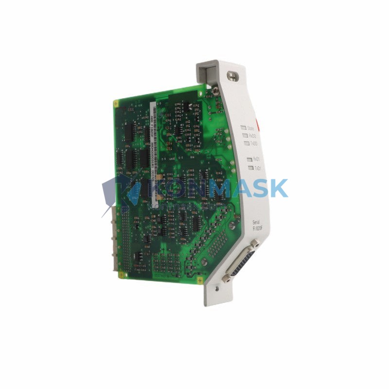 ABB FI820F 3BDH000031R1 - Front Panel and Connectivity View