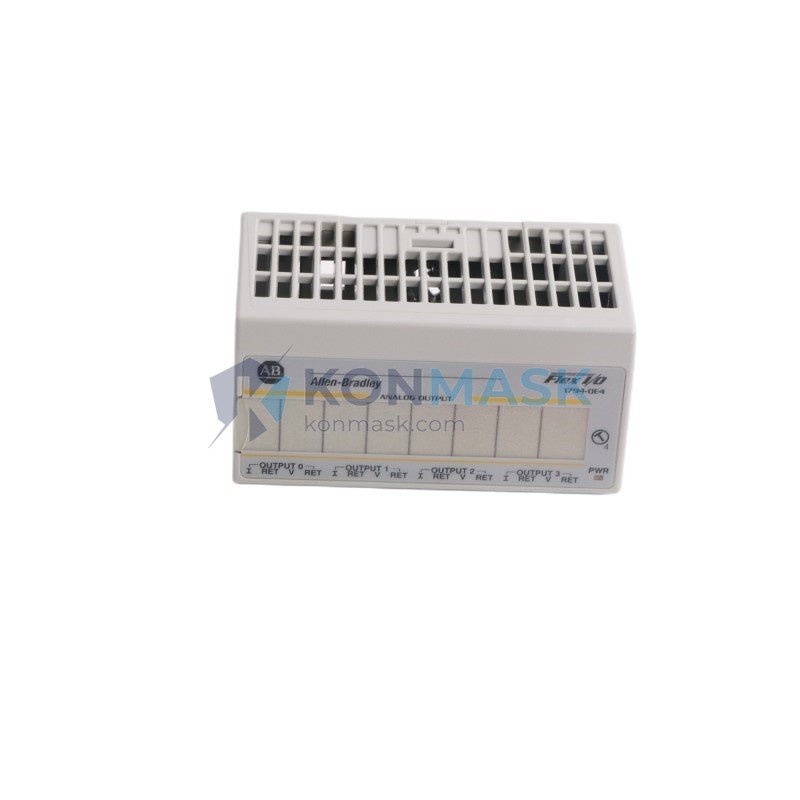 Allen-Bradley 1794-OE4 Flex I/O - Front Panel and Connectivity View