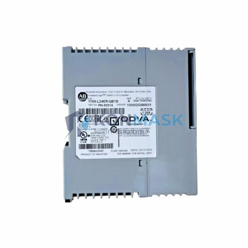 PLC 1769-L24ERQB1B CompactLogix 5370 L2 - Front Panel and Connectivity View