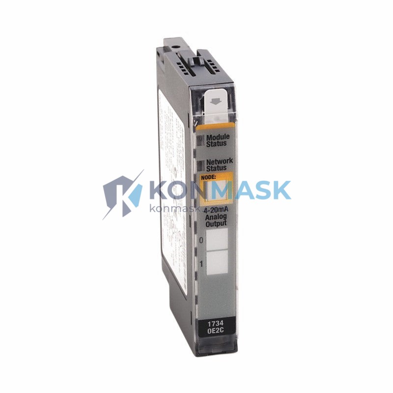 Allen-Bradley 1734-OE2CK POINT I/O - Front Panel and Connectivity View