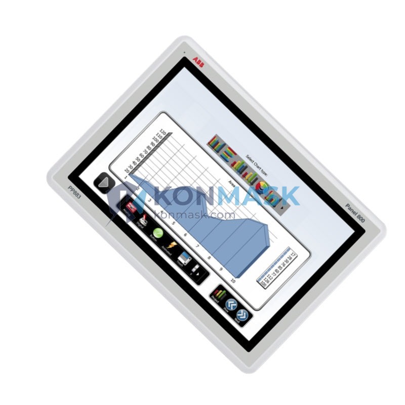 ABB PP883 ABB System 800xA, Freelance, Compact HMI - Technical Label and Specifications