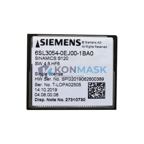 Genuine SIEMENS 6SL3054-0EJ00-1BA0 SINAMICS S120 Accessories - Industrial Automation Part