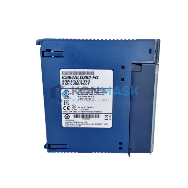 GE (General Electric) IC694ALG392-FG - Technical Label and Specifications