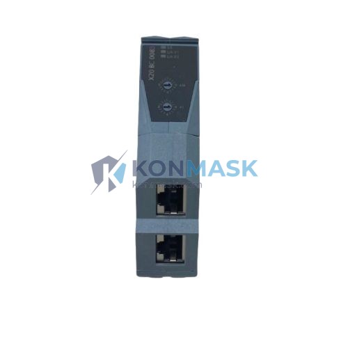 B&R X20 BC 0083 X20 System - Front Panel and Connectivity View
