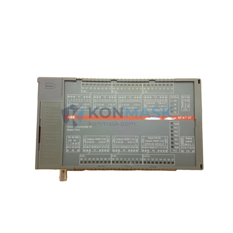 ABB 07KT97 WT97 - Technical Label and Specifications