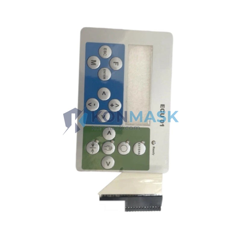 EMG ECU01.5 ECU (Electronic Control Unit) - Technical Label and Specifications