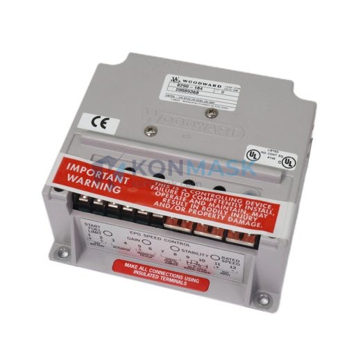 WOODWARD 8290-184 - Front Panel and Connectivity View
