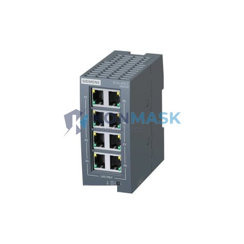Genuine SIEMENS 6GK5008-0BA10-1AB2 SCALANCE XB008 - Industrial Automation Part