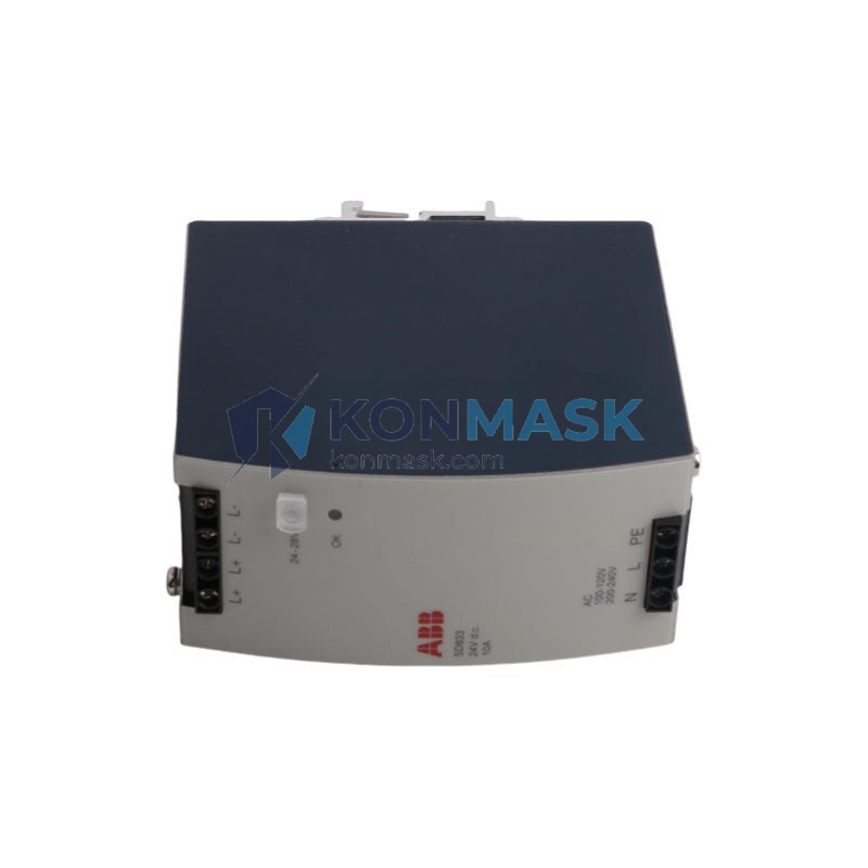 ABB SD833 - Front Panel and Connectivity View
