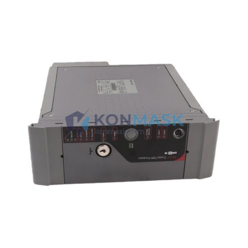 ICS Triplex T8121C Trusted Triplex T8000 - Front Panel and Connectivity View