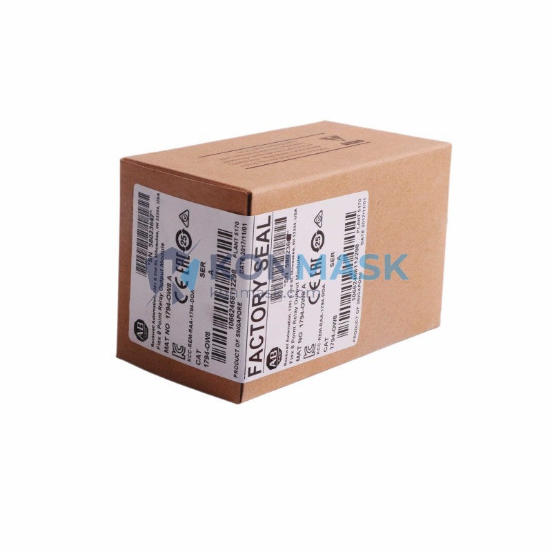 Allen-Bradley 1794-OW8 FLEX I/O (1794 Series) - Front Panel and Connectivity View