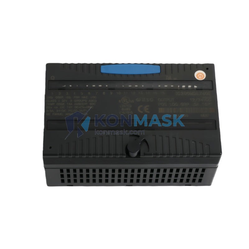 GE Fanuc IC200MDL740E VersaMax Micro (IC200 Series) - Technical Label and Specifications