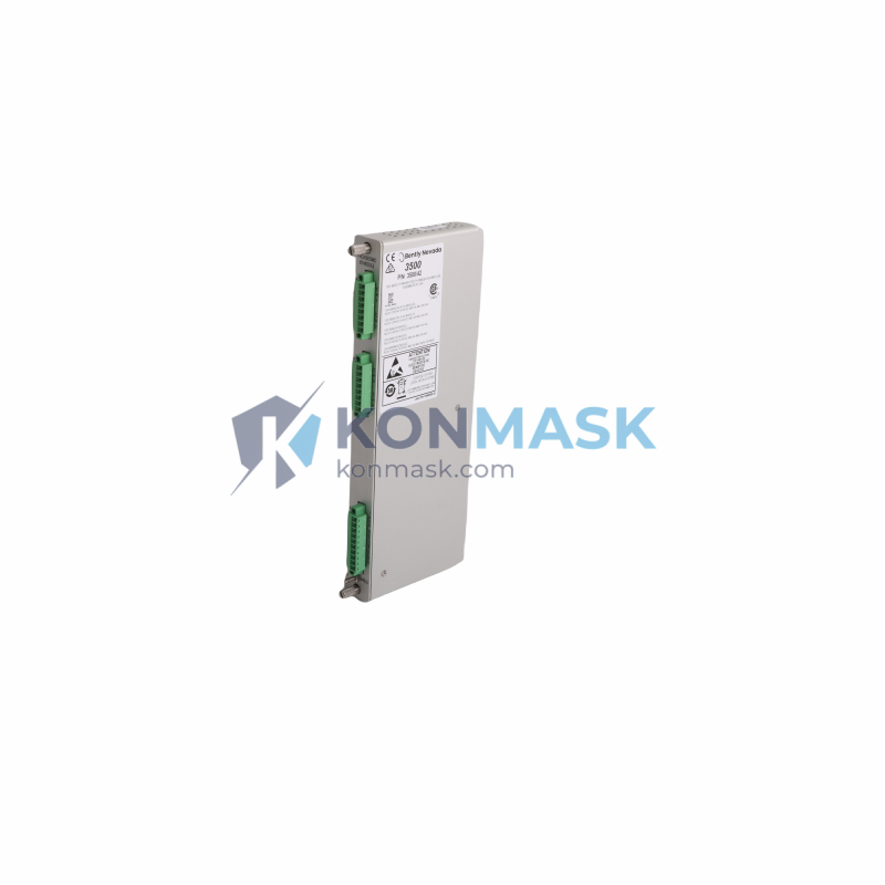 Bently Nevada 128229-01 3500 Machinery Protection System - Technical Label and Specifications