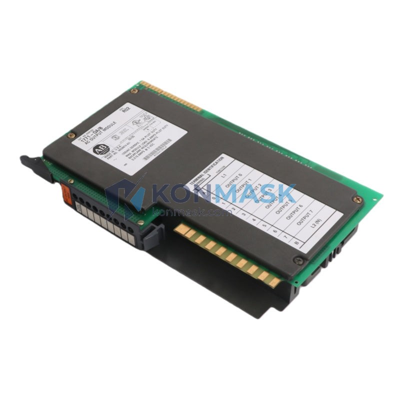 Allen-Bradley 1771-OA POINT I/O / 1771 I/O - Front Panel and Connectivity View