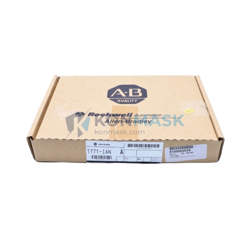 Allen-Bradley 1771-IAN Rockwell Automation 1771 I/O Platform - Front Panel and Connectivity View