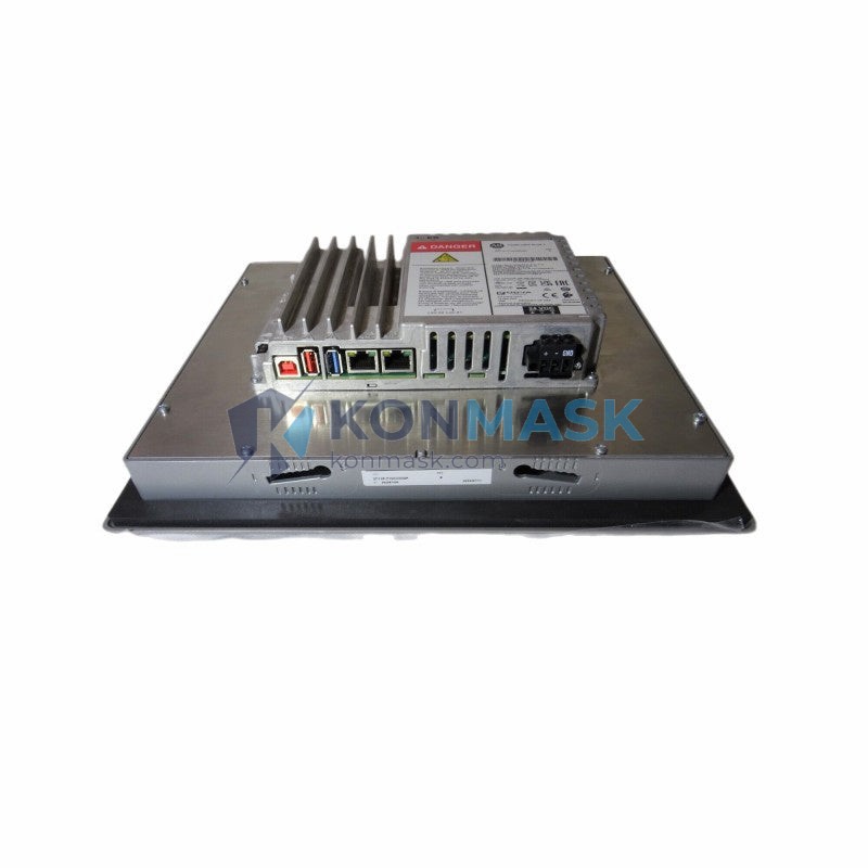 PLC 2711P-T10C22D9P - Front Panel and Connectivity View