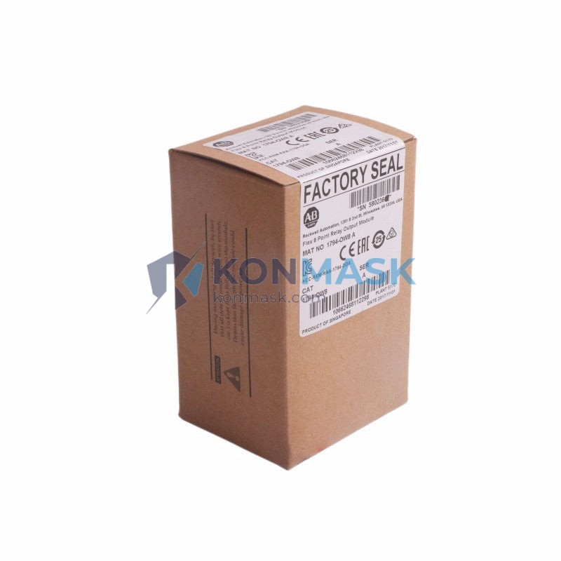 Allen-Bradley 1794-OW8 FLEX I/O (1794 Series) - Technical Label and Specifications