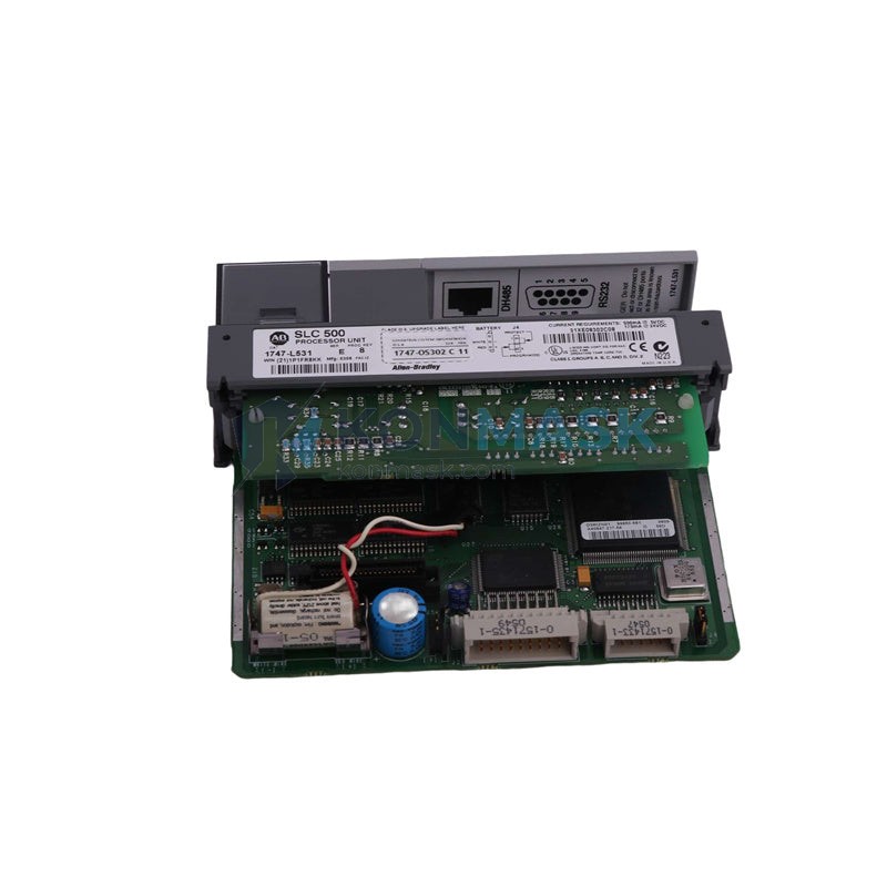 Allen-Bradley 1747-L531 SLC 500 - Front Panel and Connectivity View