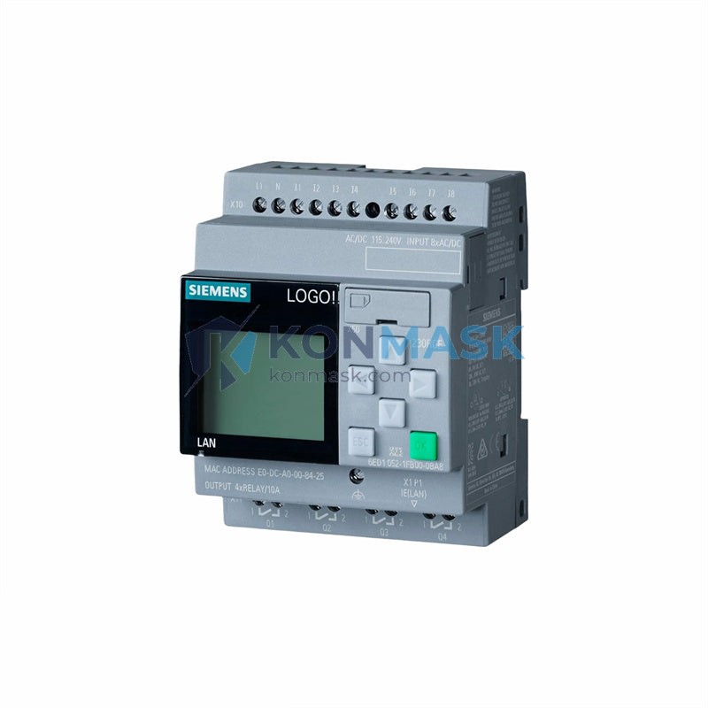 Genuine Siemens 6ED1052-1FB00-0BA8 LOGO! 8 (0BA8) - Industrial Automation Part