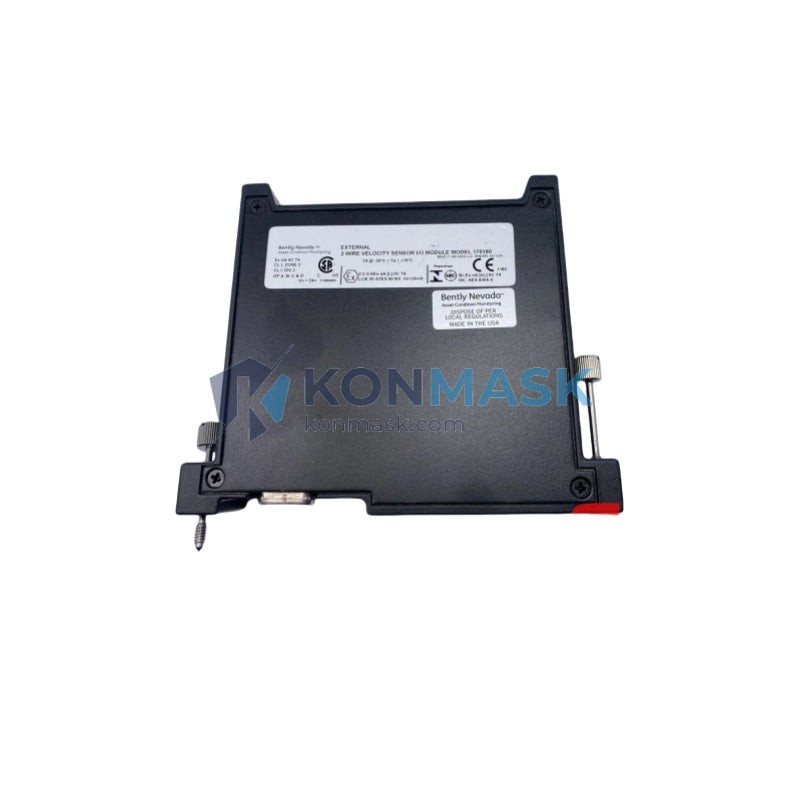 Bently Nevada 170180-02-00 3500 Machinery Protection System - Front Panel and Connectivity View