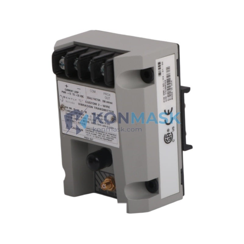 Bently Nevada 990-04-XX-01-CN MOD:165335-01 - Technical Label and Specifications
