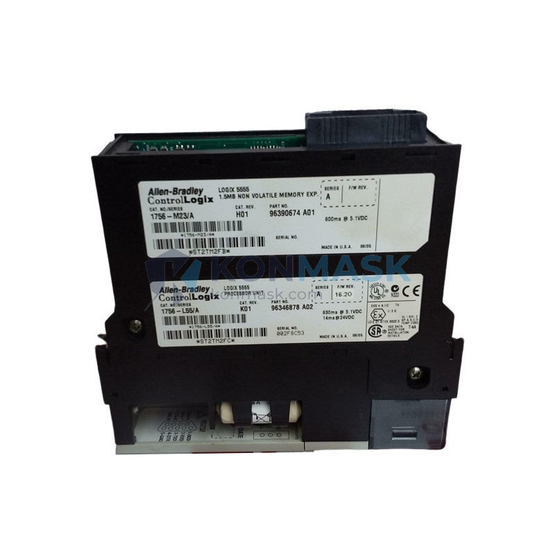 Allen-Bradley 1756-L55M23 Allen-Bradley ControlLogix (1756) - Technical Label and Specifications