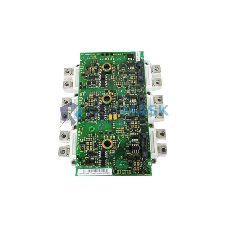 ABB AGDR-71CS FS450R17KE3 - Front Panel and Connectivity View